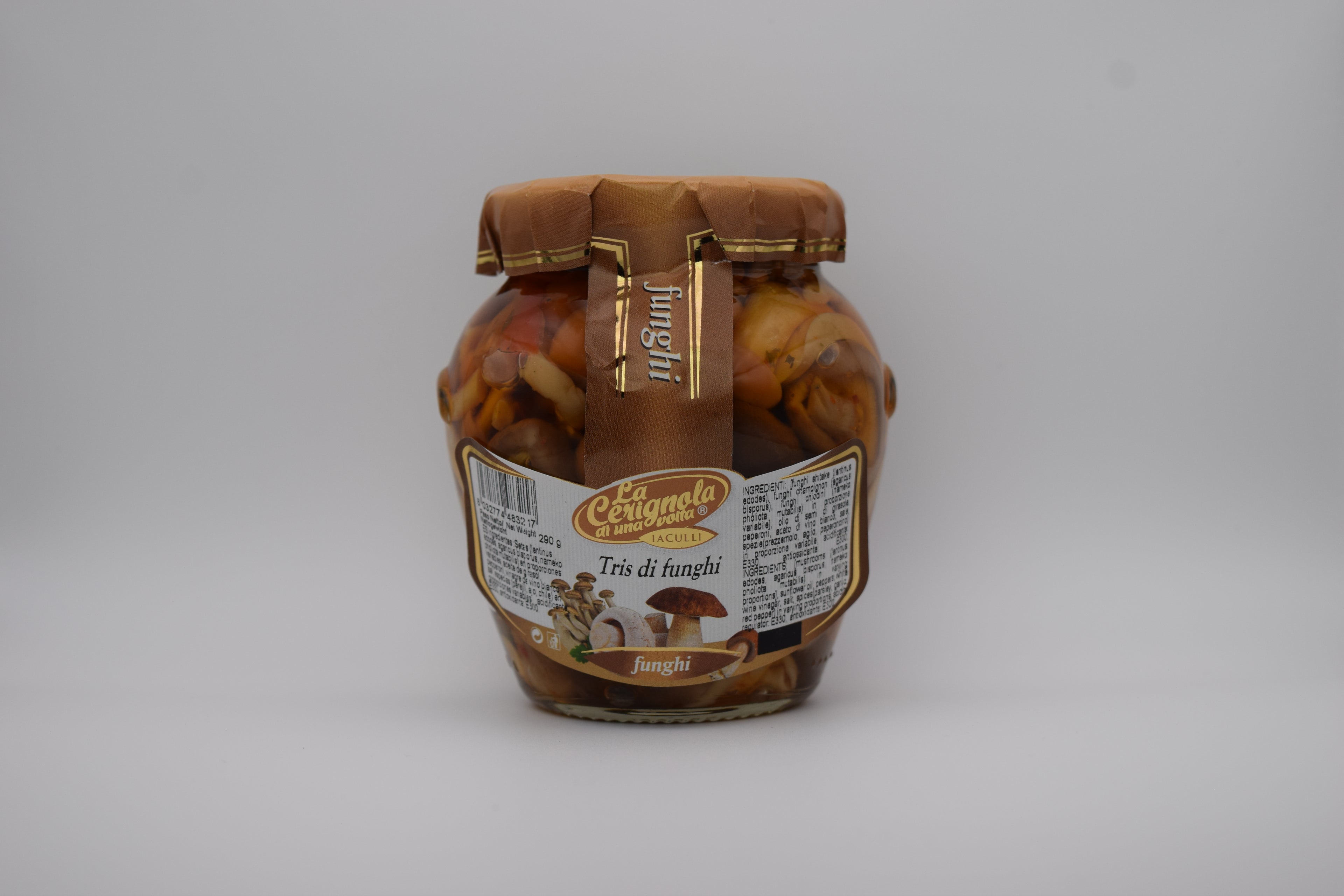 Tris di funghi - Pilze Dreierlei